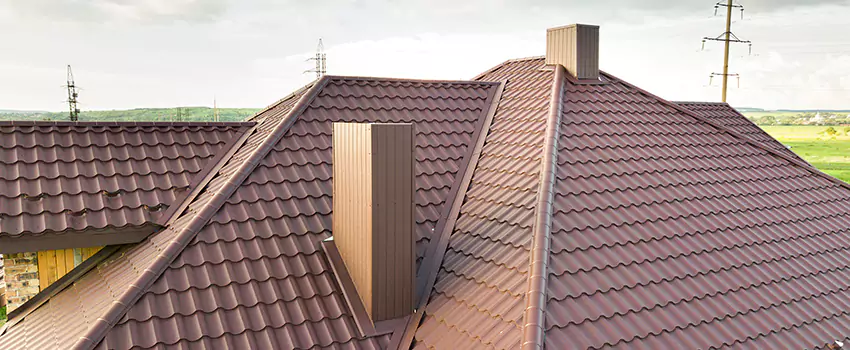 Residential Chimney Flashing Restoration in North Potomac, MD