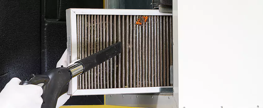 Clogged Air Duct Cleaning Process in North Potomac, MD