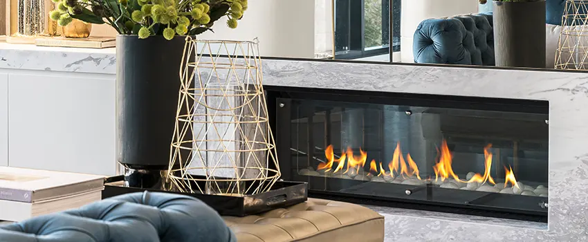 Custom Fireplace Crystals in North Potomac, Maryland