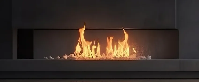 B-Vent Gas Fireplace Installation in North Potomac, MD