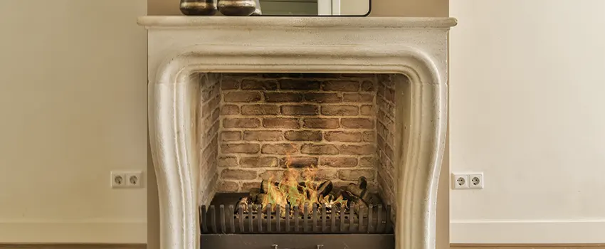 Vintage-style Fireplace Redesign in North Potomac, Maryland