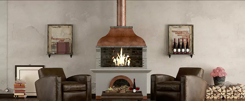 Thelin Hearth Products Providence Pellet Insert Fireplace Installation in North Potomac, MD