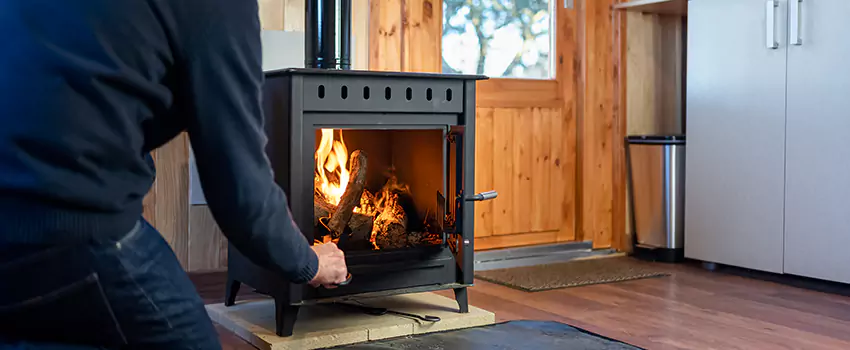 Open Hearth Wood Fireplace Installation in North Potomac, MD