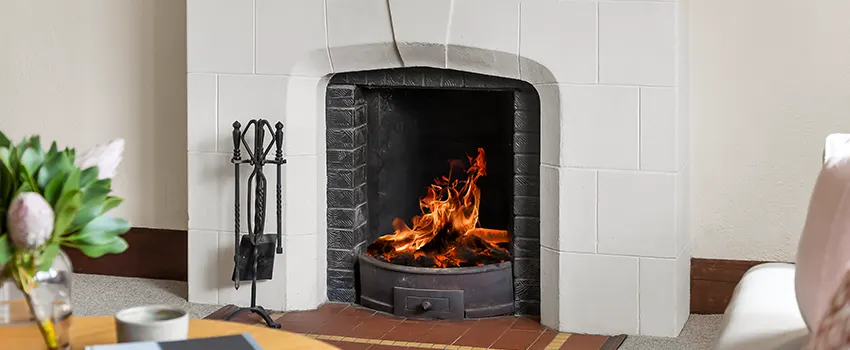 Classic Open Fireplace Design Services in North Potomac, Maryland