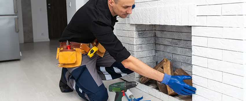 Fireplace Damaged Damper Frame Repair Services in North Potomac, Maryland