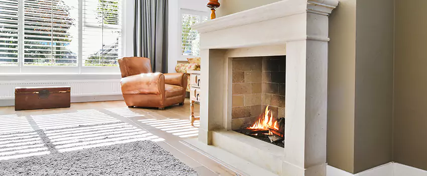 Vintage Fireplace Refacing in North Potomac, Maryland